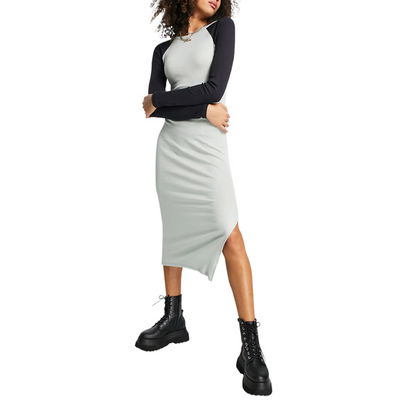 Topshop Dresses & Skirts - Topshop Varsity Body-Con Cotton Midi Dress 2